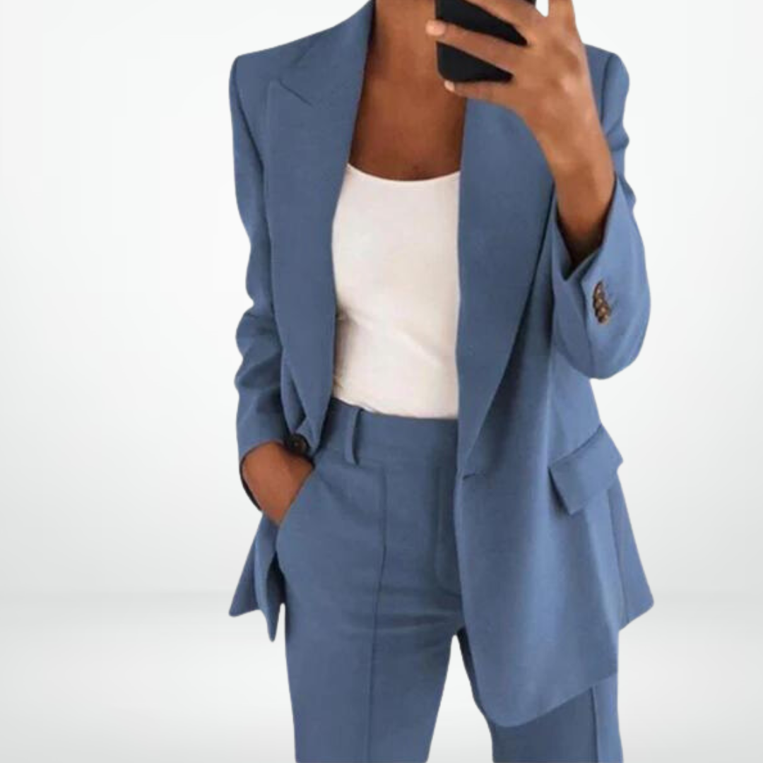 Conjunto de dos piezas: Blazer y Pantalón