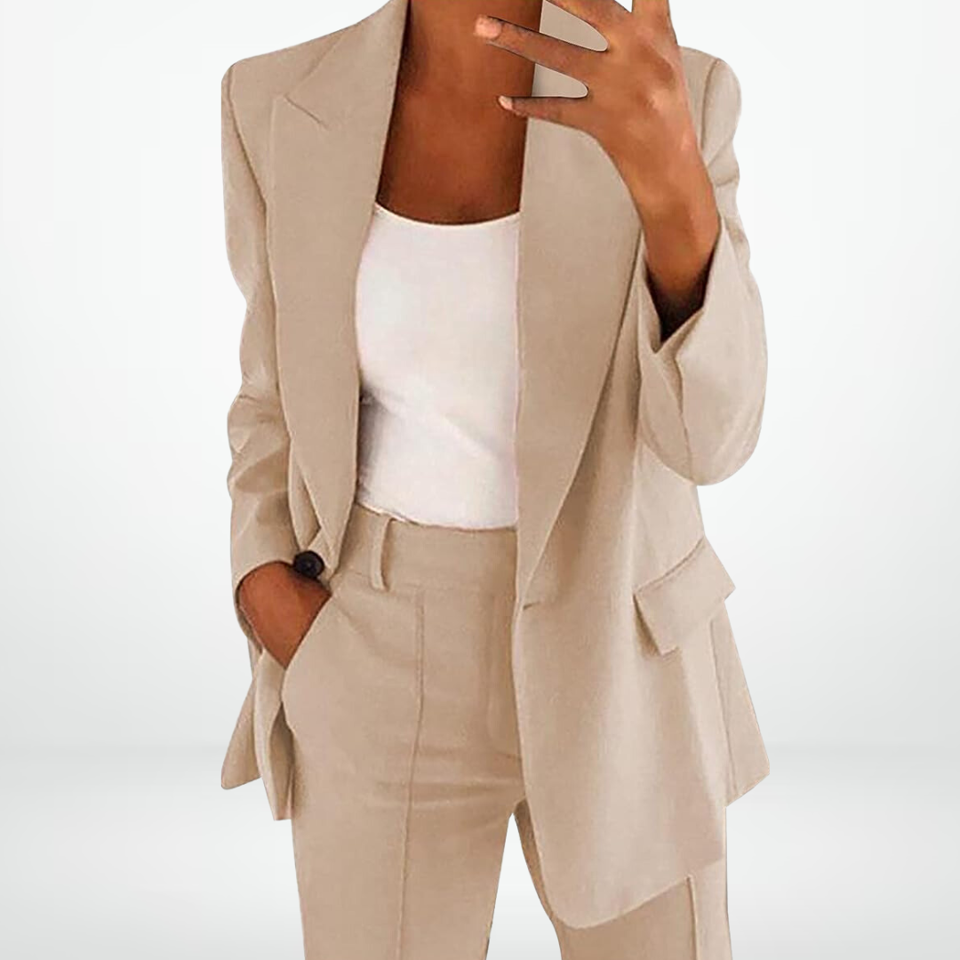 Conjunto de dos piezas: Blazer y Pantalón