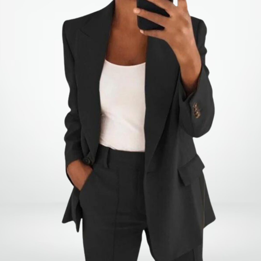 Conjunto de dos piezas: Blazer y Pantalón