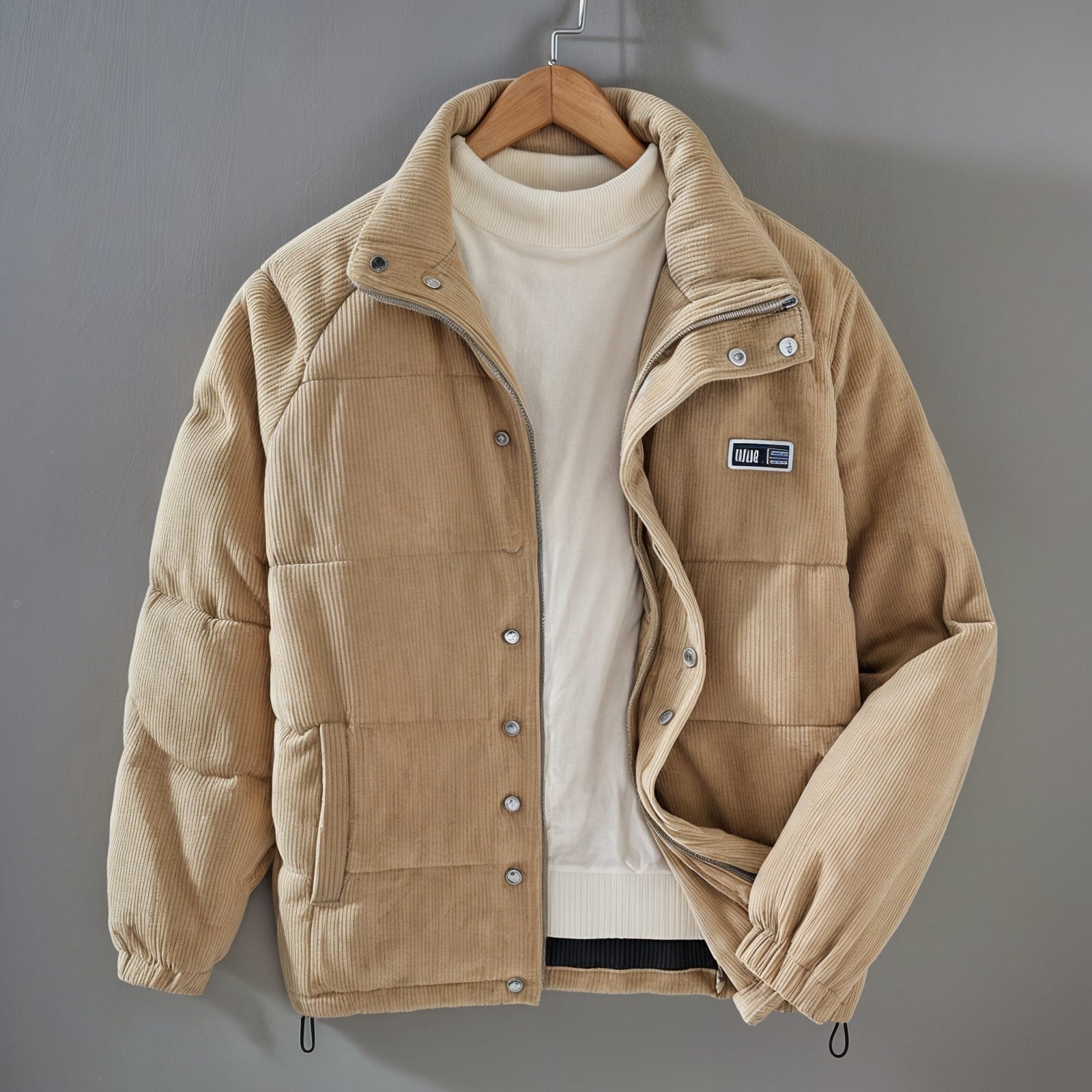 Carl Gewatteerde Winterjas, Casual, Warm, Comfort, Wintermode