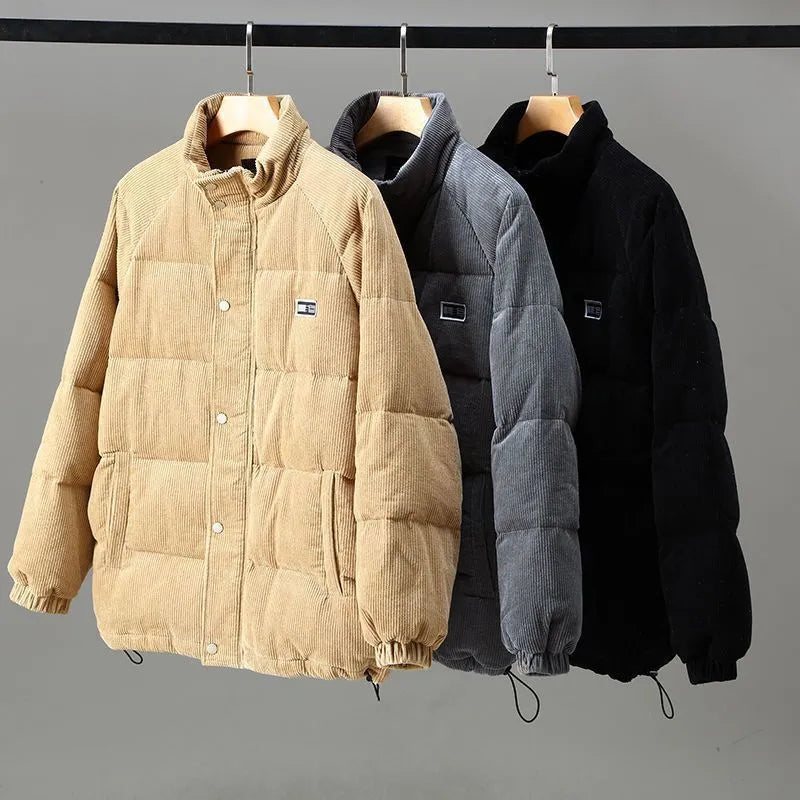 Carl Gewatteerde Winterjas, Casual, Warm, Comfort, Wintermode