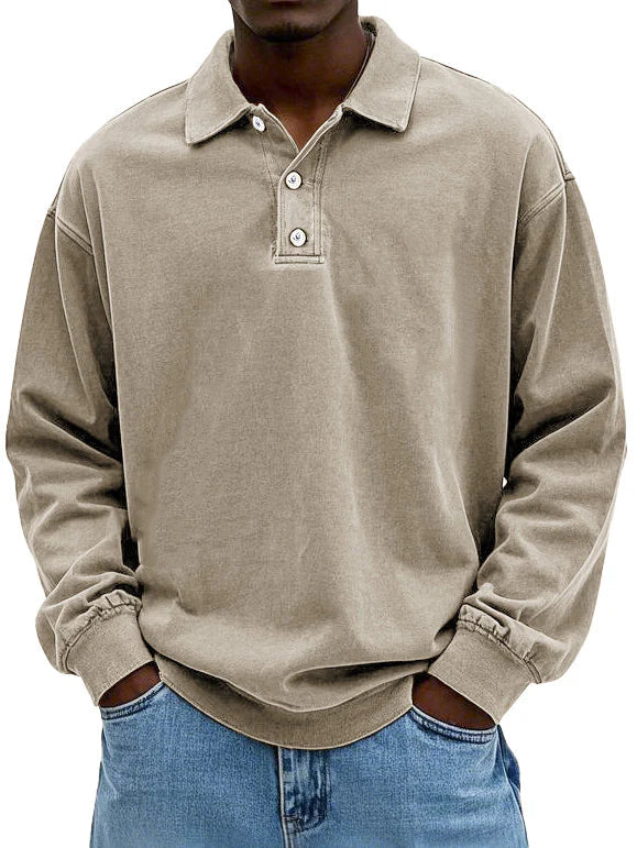 Matteo, Polo Shirt, Langemouwen, Katoen, Comfortabel, Easy-to-style, Modern Design, Verenabrussels