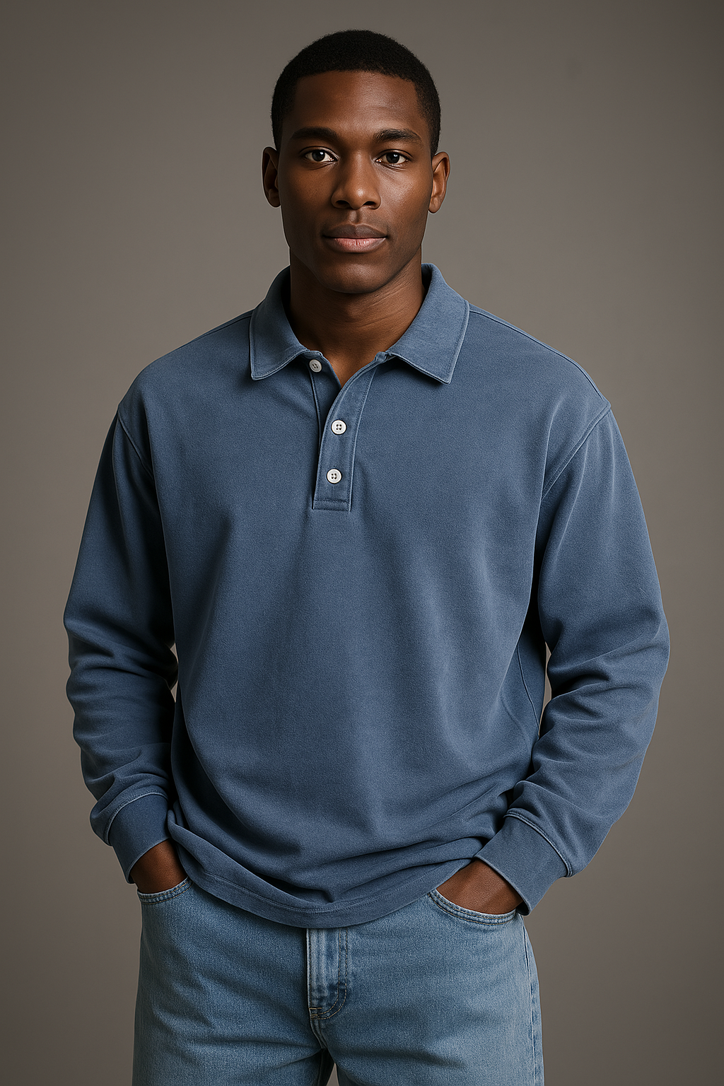 Matteo, Polo Shirt, Langemouwen, Katoen, Comfortabel, Easy-to-style, Modern Design, Verenabrussels