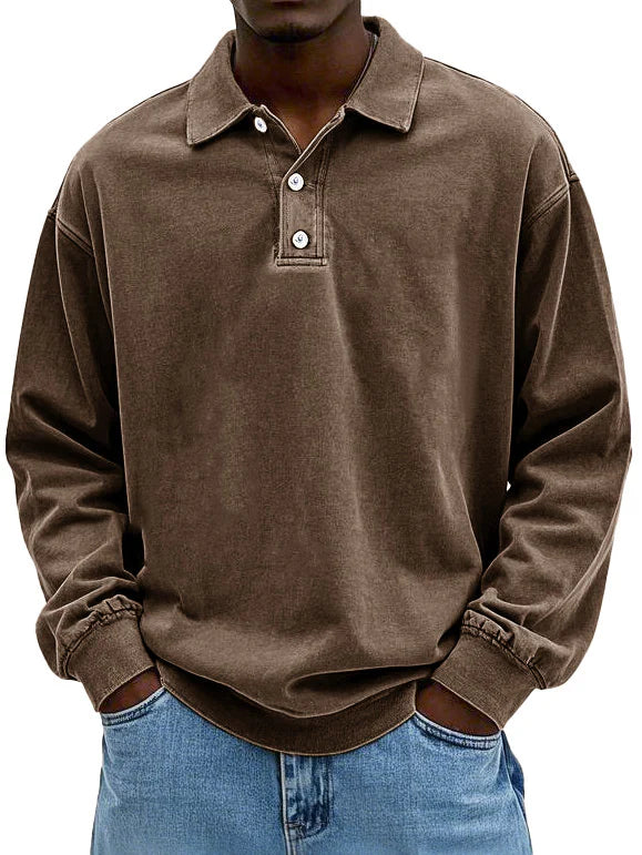 Matteo, Polo Shirt, Langemouwen, Katoen, Comfortabel, Easy-to-style, Modern Design, Verenabrussels