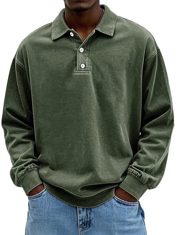 Matteo, Polo Shirt, Langemouwen, Katoen, Comfortabel, Easy-to-style, Modern Design, Verenabrussels