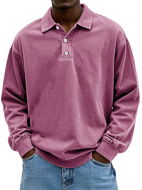Matteo, Polo Shirt, Langemouwen, Katoen, Comfortabel, Easy-to-style, Modern Design, Verenabrussels