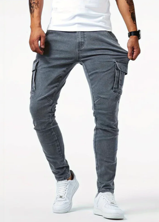 Robin Casual Cargo Broek, Stijlvol, Comfortabel, Casual, Mode