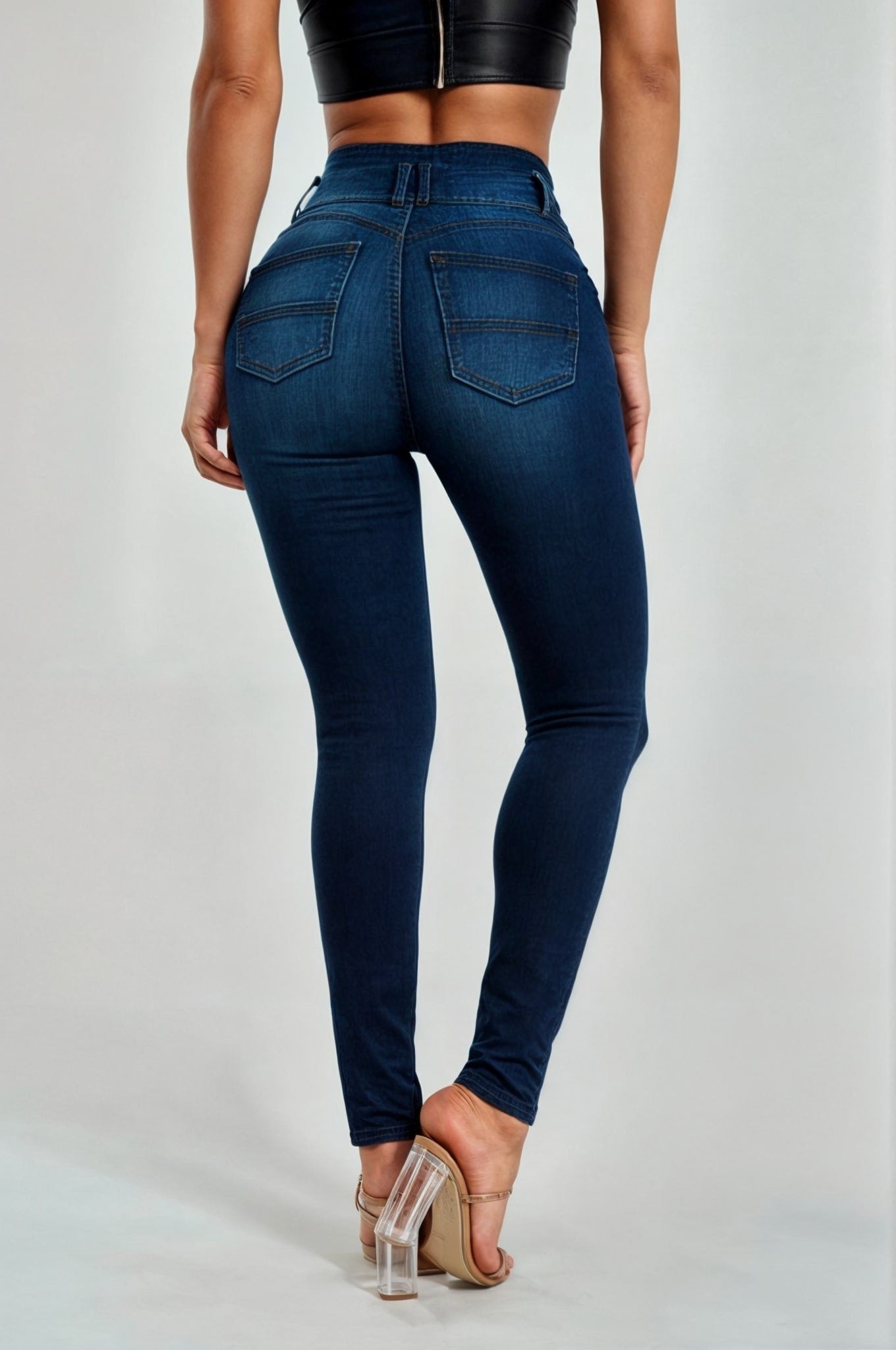 Zoë, High-Waisted Jeans, Skinny Fit, Stretchy, Dames, Comfortabel, Casual en Chic, Verenabrussels
